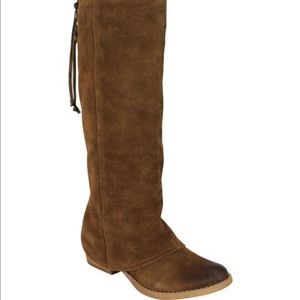 Naughty Monkey Artic Solstice Tan Cuff Boots